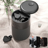 2 in 1 Bluetooth speaker with earbuds